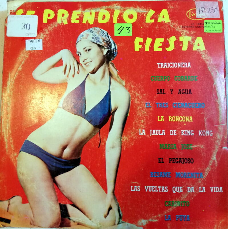 Disco de Vinilo Varios - Se Prendio La Fiesta Vinyl Record