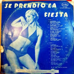 Disco de Vinilo Varios - Se Prendio La Fiesta Vinyl Record