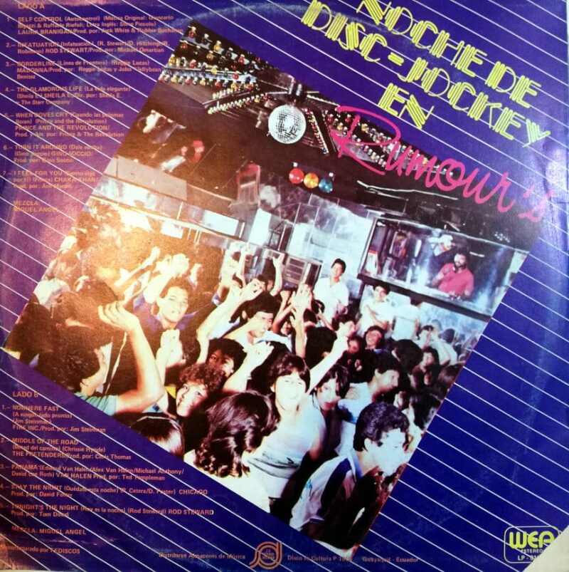 Disco de Vinilo Roumours - Noche De Disc Jockey En Rumours Vinyl Record