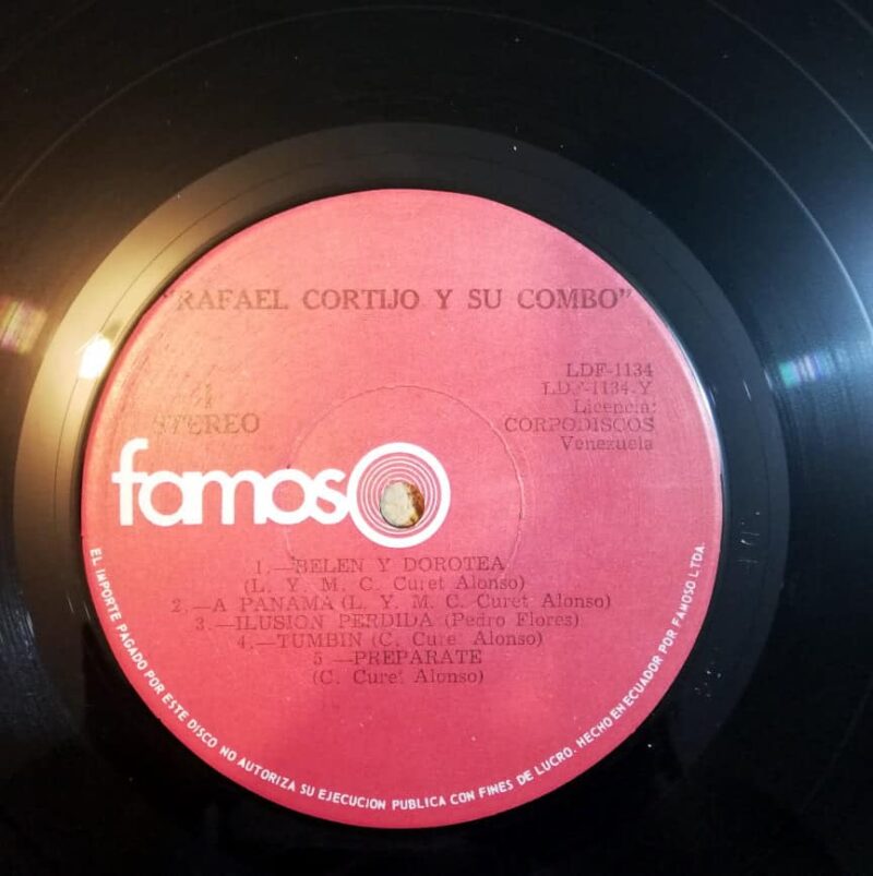 Disco de Vinilo Rafael Cortijo - Rafael Cortijo Y Su Combo Vinyl Record