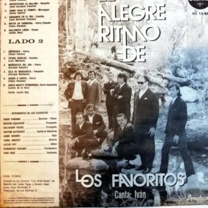 Disco de Vinilo Los Favoritos - El Alegre Ritmo De Los Favoritos Vinyl Record