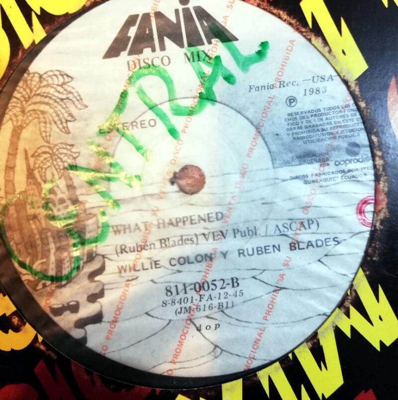 Disco de Vinilo Willie Colon & Ruben Blades - Disco Mix Vinyl Record