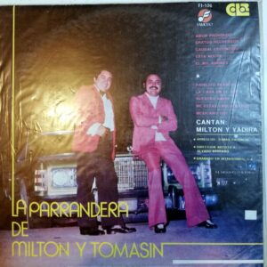Disco de Vinilo Milton Tomasin - La Parrandera De Milton Tomasin Vinyl Record