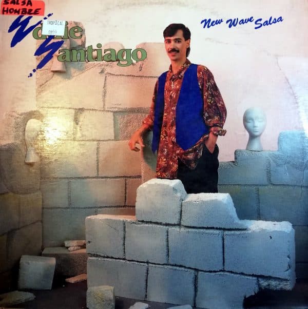 Disco de Vinilo Eddie Santiago - New Wave Salsa Vinyl Record