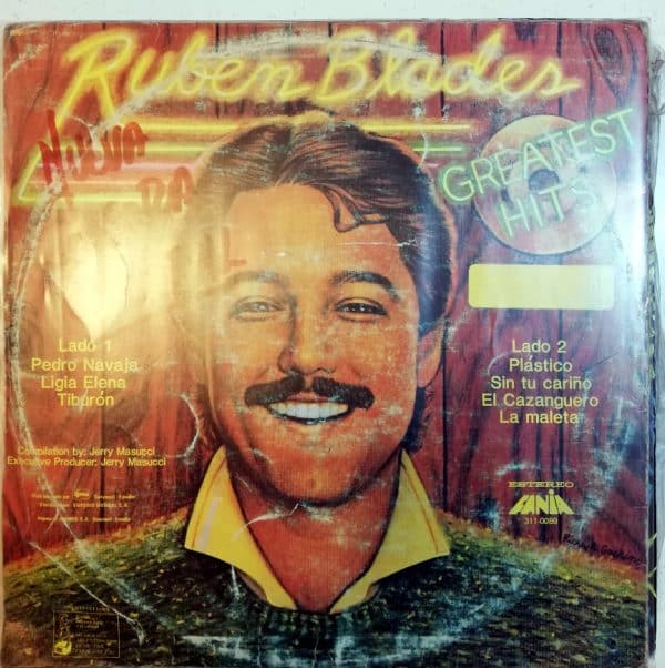 Disco de Vinilo Ruben Blades - Greatest Hits Vinyl Record