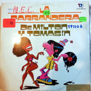 Disco de Vinilo Milton Tomasin - La Parrandera De Milton Tomasin Vinyl Record