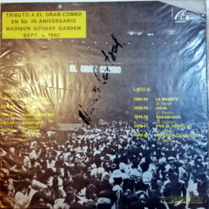Disco de Vinilo El Gran Combo - 24 Años De Salsa Vinyl Record