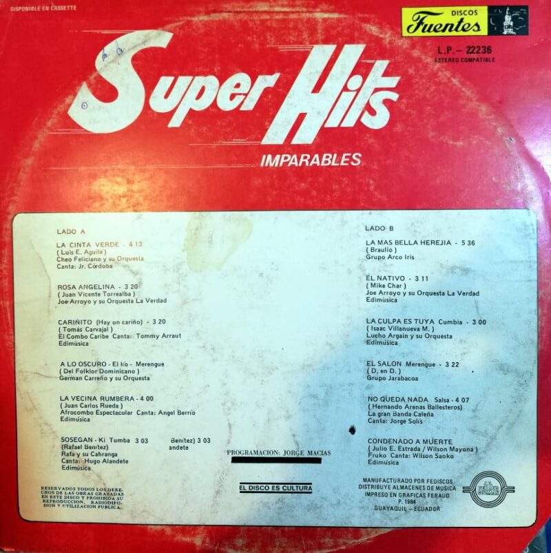 Disco de Vinilo Varios - Super Hits Imparables Vinyl Record