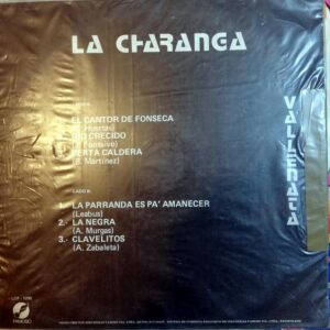 Disco de Vinilo Roberto Torres - La Charanga Vallenata Vinyl Record