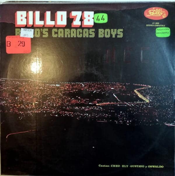 Disco de Vinilo Billo's Caracas Boys - Billo 78 Vinyl Record