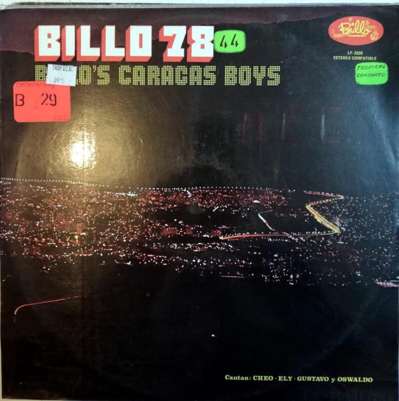 Disco de Vinilo Billo's Caracas Boys - Billo 78 Vinyl Record