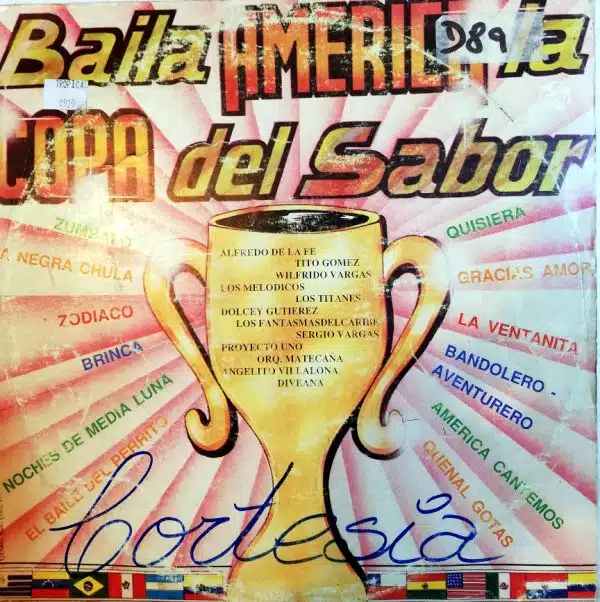 Disco de Vinilo Varios - Baila America La Copa Del Sabor Vinyl Record