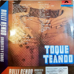 Disco de Vinilo Rulli Rendo - Toque Teando Vinyl Record