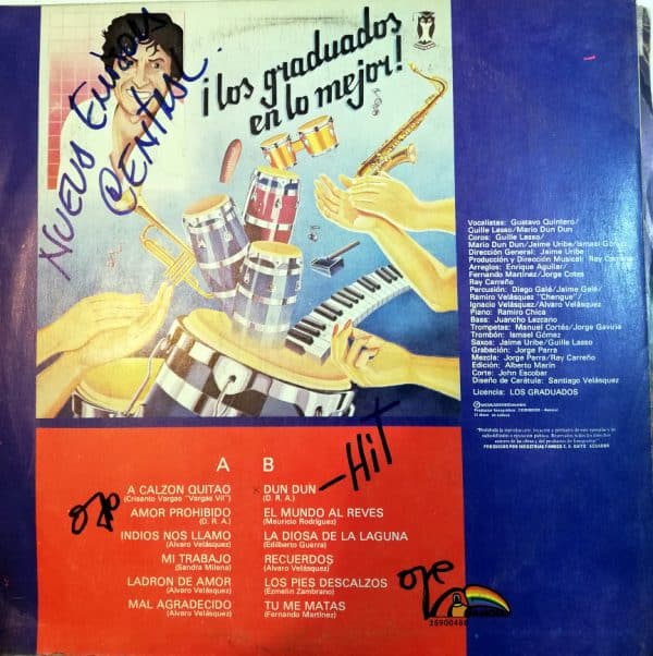 Disco de Vinilo Varios - Los Graduados En Lo Mejor Vinyl Record