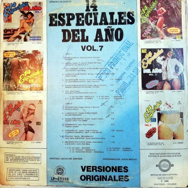 Disco de Vinilo Varios - 14 Especiales Del Año Vol 7 Vinyl Record