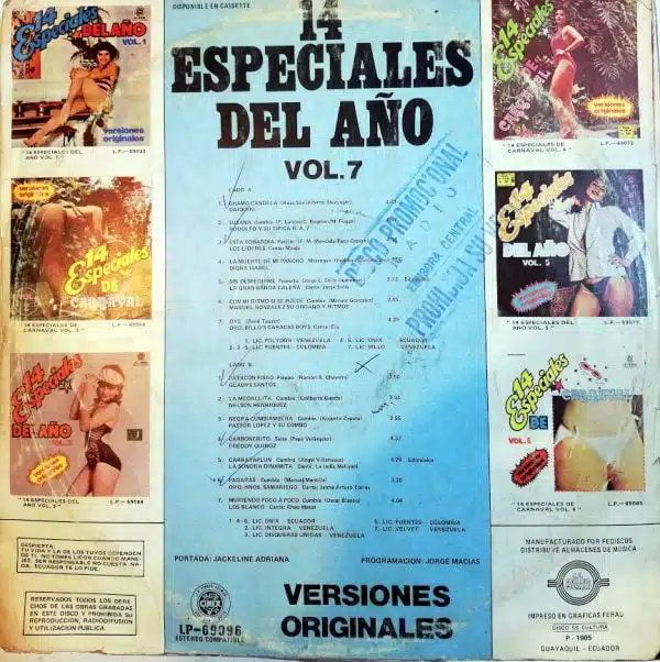 Disco de Vinilo Varios - 14 Especiales Del Año Vol 7 Vinyl Record