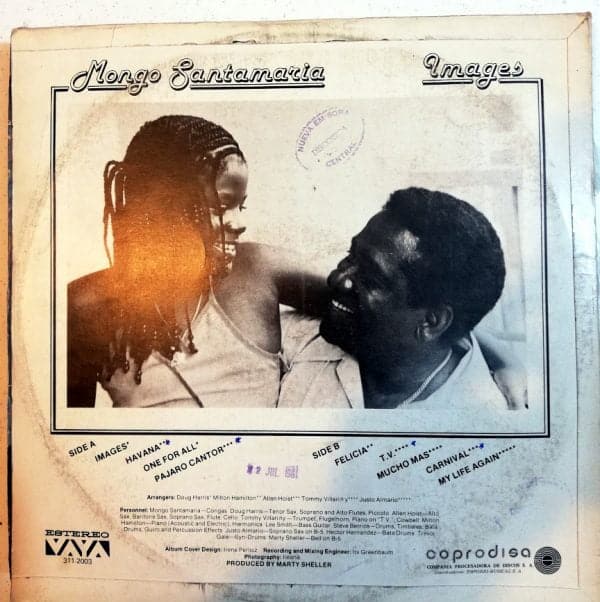 Disco de Vinilo Mongo Santamaria - Images Vinyl Record