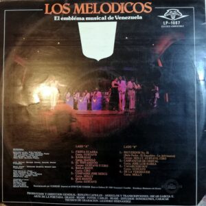 Disco de Vinilo Los Melodicos - El Emblema Musical De Venezuela Vinyl Record