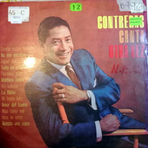 Disco de Vinilo Contreras - Contreras Canta Otra Vez Vinyl Record