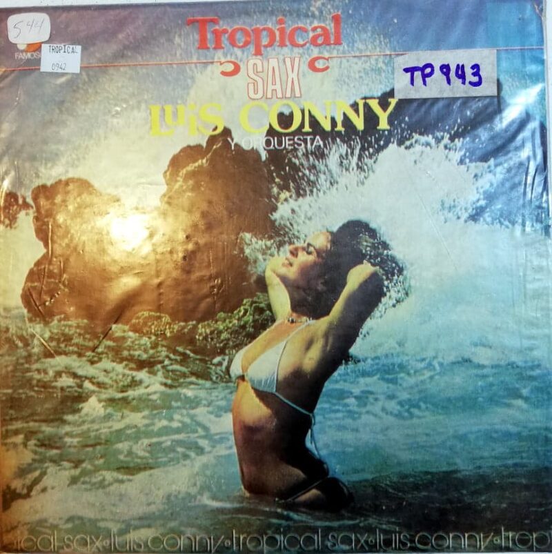 Disco de Vinilo Luis Conny - Tropical Sax Vinyl Record
