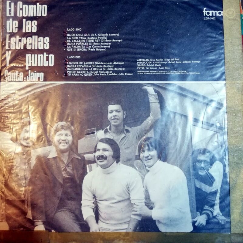 Disco de Vinilo El Combo De Las Estrellas - El Combo De Las Estrellas Y Punto Vinyl Record