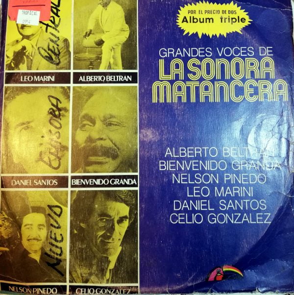 Disco de Vinilo Las Voces De La Sonora Matancera - Grandes Voces De La Sonora Matancera Vinyl Record