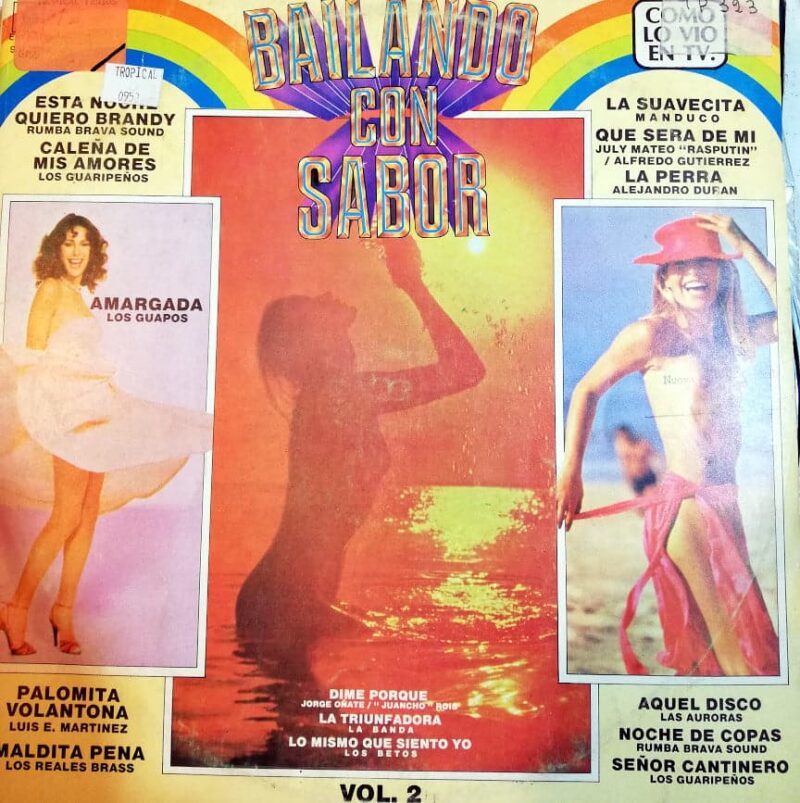 Disco de Vinilo Varios - Bailando Con Sabor Vinyl Record