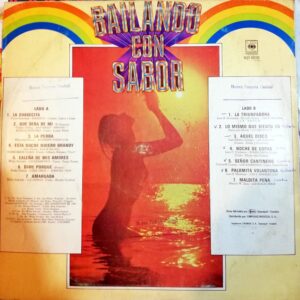 Disco de Vinilo Varios - Bailando Con Sabor Vinyl Record