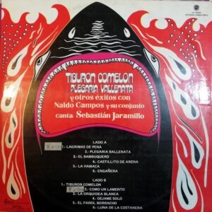 Disco de Vinilo Naldo Campos - Tiburon Comelon… Plegaria Vallenata Vinyl Record