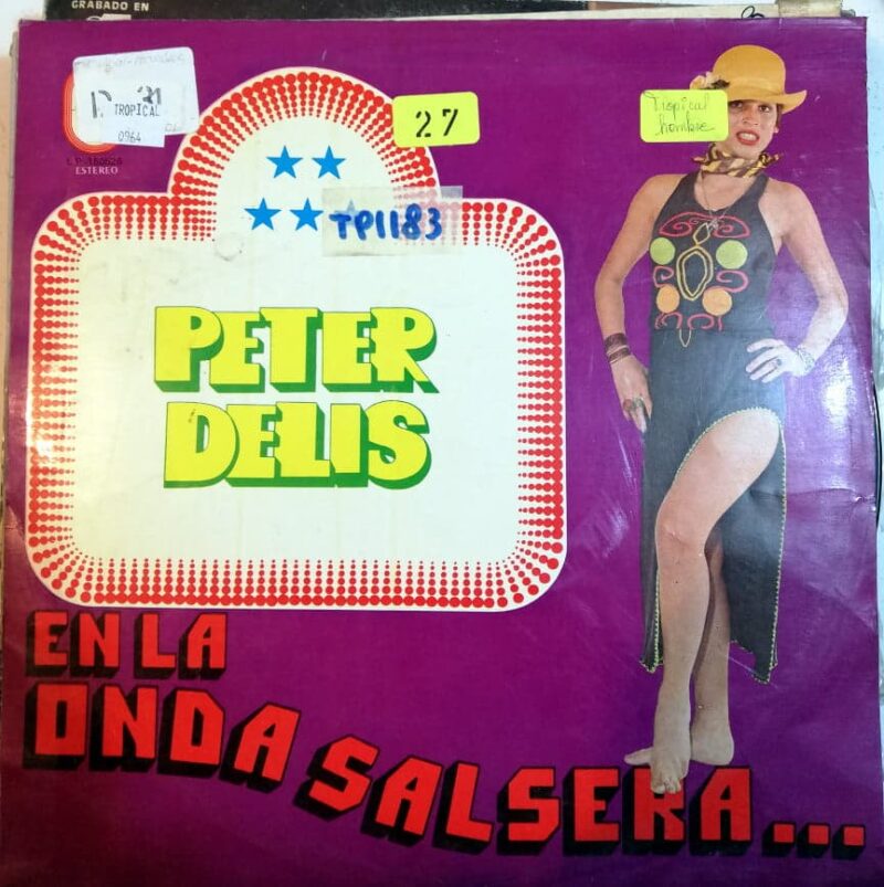 Disco de Vinilo Peter Delis - En La Onda Salsera Vinyl Record