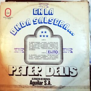 Disco de Vinilo Peter Delis - En La Onda Salsera Vinyl Record