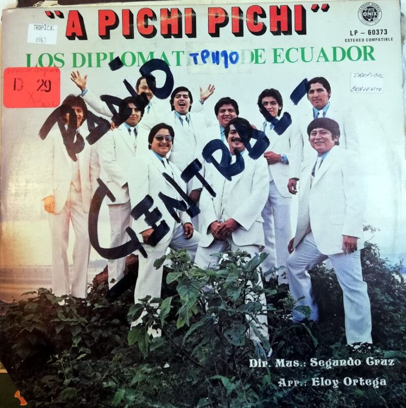 Disco de Vinilo Los Diplomaticos De Ecuador - A Pichi Pichi Vinyl Record