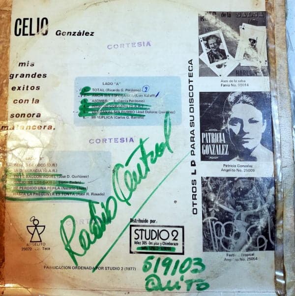 Disco de Vinilo Celi Gonzalez - Mis Granes Exitos Con La Sonora Matancera Vinyl Record
