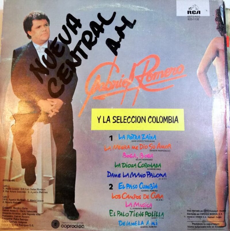 Disco de Vinilo Gabriel Romero - Dejamela A Mi Vinyl Record