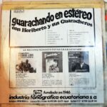 Disco de Vinilo Heriberto Y Sus Guaracheros - Guarachando En Estero Vinyl Record