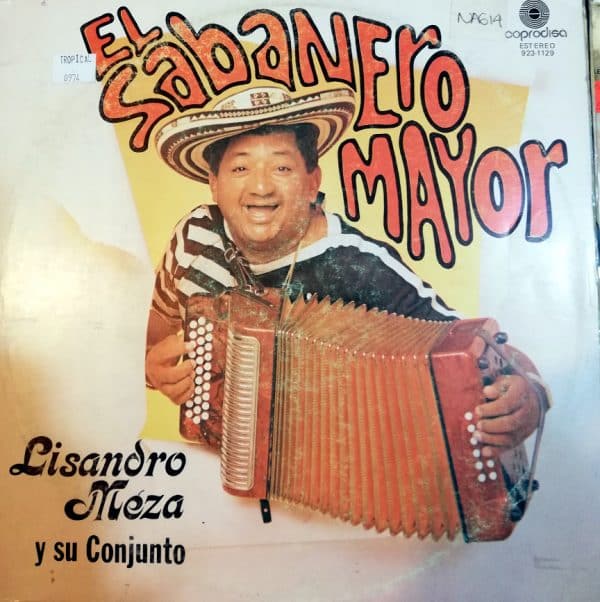 Disco de Vinilo Lisandro Meza - El Sabanero Mayor Vinyl Record