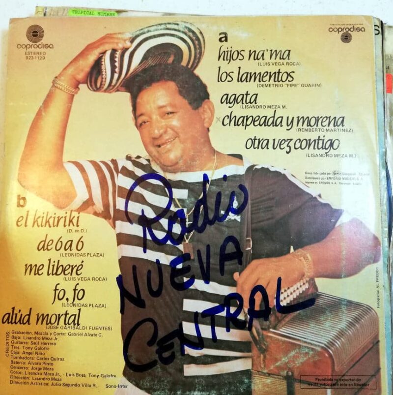 Disco de Vinilo Lisandro Meza - El Sabanero Mayor Vinyl Record