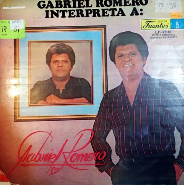 Gabriel Romero - Interpreta A Gabriel Romero Vinilo