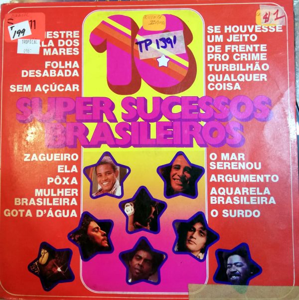 Disco de Vinilo Varios - 16 Super Sucesos Brasileños Vinyl Record