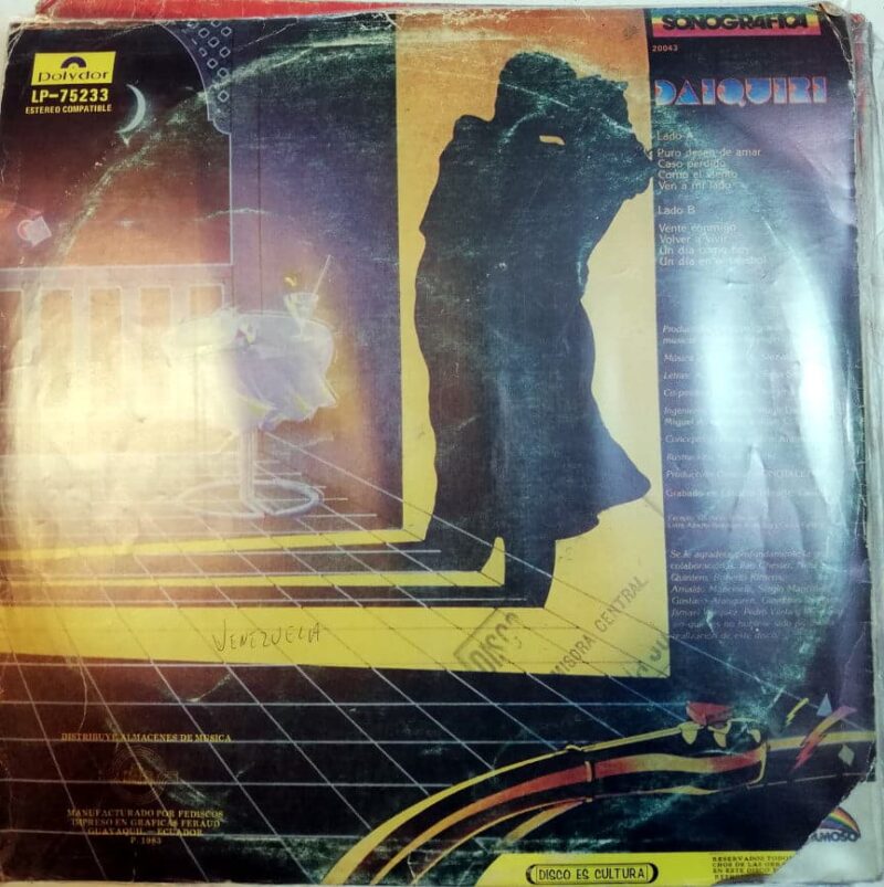 Disco de Vinilo Daiquiri - Daiquiri Vinyl Record