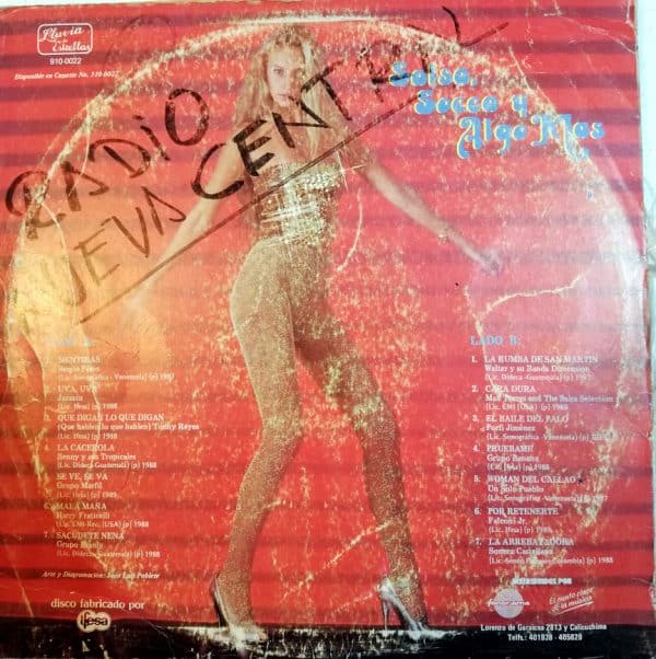 Disco de Vinilo Varios - Salsa Socca Y Algo Más Vinyl Record