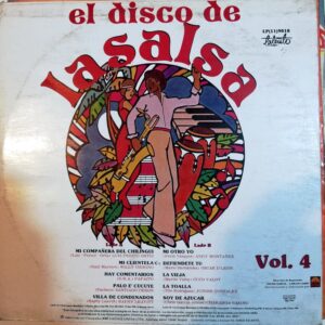 Disco de Vinilo Varios - El Disco De La Salsa V4 Vinyl Record