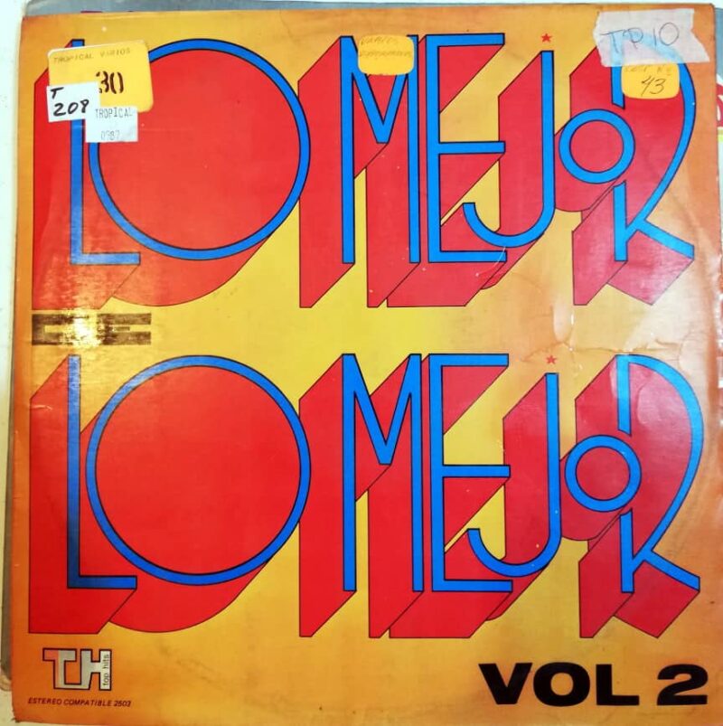 Disco de Vinilo Varios - Lo Mejor De Lo Mejor Vol 2 Vinyl Record