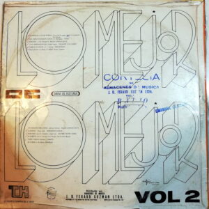 Disco de Vinilo Varios - Lo Mejor De Lo Mejor Vol 2 Vinyl Record