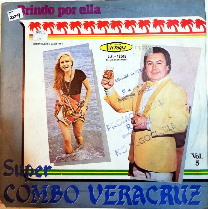 Disco de Vinilo Super Combo Veracruz - Brindo Por Ella Vinyl Record