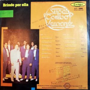 Disco de Vinilo Super Combo Veracruz - Brindo Por Ella Vinyl Record