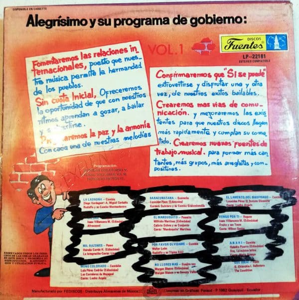 Disco de Vinilo Varios - Alegrísimo Vol 1 Vinyl Record