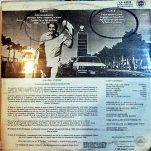 Disco de Vinilo Sergio Rivera - Llegó El Haitiano Vinyl Record
