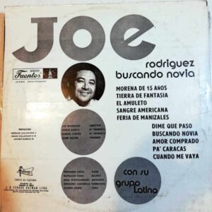 Disco de Vinilo Joe Rodríguez - Buscando Novia Vinyl Record