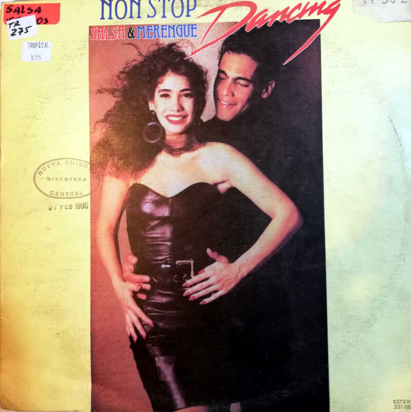 Disco de Vinilo Varios - Non Stop Salsa & Merengue Dancing Vinyl Record